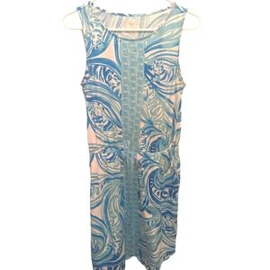 Lily Pulitzer Sleeveless Elastic Waist Windward Dress Size S